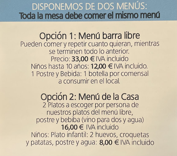El Rincón de Pitucos menu 7