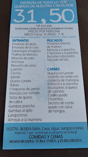 El Rincón de Pitucos menu 3