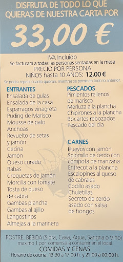 El Rincón de Pitucos menu 2